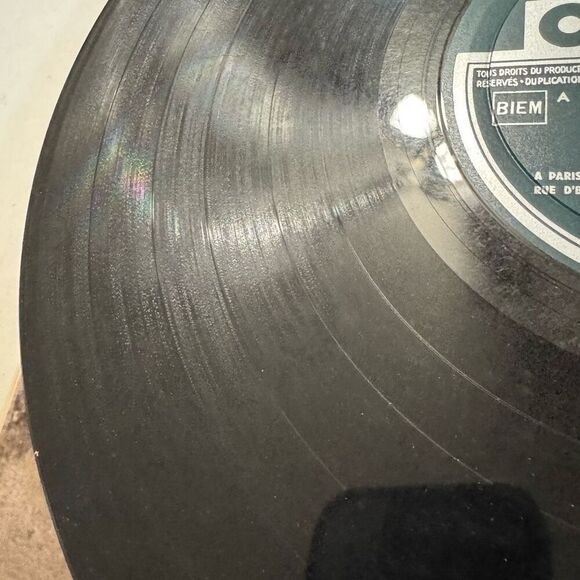 Yves Montand A Paris (Vinyl) Bonus Tracks 12" Album OSX 178 Odeon - Picture 5 of 8